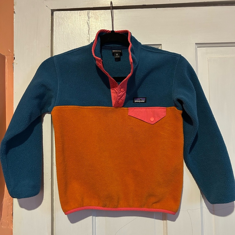 Patagonia Synchilla Snap T pullover, xs (5/6)
